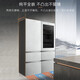 COLMO Rubik's Cube Combination Refrigerator 406L+400L Household dual-system air-cooled refrigerator 60cm ultra-thin fully embedded Frequency conversion first-level energy efficiency Automatic ice making, sterilization and preservation A+B cabinet villa set 400+406 Snow Mountain Rock