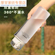 运动水杯子大容量男女生夏天便携户外学生太空 1049ml 磨砂白带茶隔运动达人