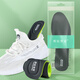 Bonnie Family 3 pairs of anti-odor insoles for men's sports shock absorption and women's sweat absorption and deodorization military training soft bullet station for a long time and is not tired. Summer mugwort antibacterial [3 double packs] mugwort antibacterial model 42 sizes