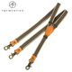 T/Twenties Fashion Hook Strap Strap Men's Start Casual Retro en forma de Y de tres clips Clip macho/hembra Pantalones adultos Cinturón de suspensión [Correa de gancho-Caki] E124
