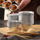Zinnfolie Tasse Haarkuchenform verdickte Aluminiumfolie gedämpfte Kuchenbasis Stütze Törtchen Backofen gedämpfter Kuchen Blech Folie Tasse Einwegs gedämpfter Kuchenform 14081#100 Stück/Pack (mittel)