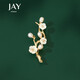 Jay flower brooch, high-end female corsage, suit accessories, birthday gift for mother, mother-in-law, elders