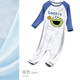 Modal children's one-piece pajamas for little boys in summer thin Ultraman boys' special clothes for circumcision ST11166 sesame step [smooth draping] 130cm/12 size [120-130cm]
