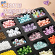 Snaen (Snaen) Kinder Schmuck Geschenkbox Set Spielzeug Mädchen Kinder Geburtstag Geschenk Prinzessin Spielhaus Perlen DIY Handgefertigt
