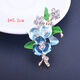 Suiyu Xianyan exquisite rose brooch, versatile flower corsage, anti-exposure accessories, women's A style