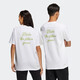 
Adidas NEO Chinese Valentine's Gift Men's Casual Series M SW SLOGAN TEE Short Sleeve Top HC9740 XL Size