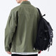 Jacket de trabajo de algodón Primavera y verano La chaqueta de trabajo de algodón puro de algodón de algodón de gran tamaño para hombres de hombres de moda.