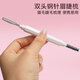 NHGAD double-ended eyebrow brush comb eyelash brush spiral brush blend natural eyelashes curl eyebrow eyelash brush portable