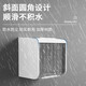 International Electrician International Electrician switch socket universal type 86 waterproof box splash-proof box protective cover bathroom toilet socket waterproof cover white through black