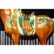 Jiuzhuhui Tang Sancai Ornements de chevaux Céramiques National Gift Malaysia Artisants Cadeaux Décorations de salon Chine