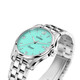 Plum Blossom (Titoni) Série de boulevins Air Série mécanique en acier mécanique Watch masculin [Give Boyfriend] 40 mm Band Glacier Green Disk 83908 S-691