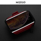 MIJILO sports phone arm bag for men and women, running arm bag, Apple universal fitness wrist phone bag, black