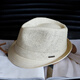 
Tochino high-end Japanese spring and summer jazz top hat for men and women, uniform short-edge casual straw hat gentleman trend middle-aged and elderly hat khaki L size (58-60cm) adjustable