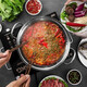 MAXCOOK 304 stainless steel steamer household large capacity steamer thickened double bottom soup pot steamer gas induction cooker universal MCZ561 visible high arch cover 1 layer 30cm