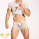 Ji uuy (jiuuy) erotischer Tanga, atmungsaktives und sexy Styling von Männern, Mesh -Anzug, Körper Schönheitsnetz