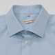 
MAILYARD/Melya long-sleeved shirt Business and casual men's professional striped slim-fitting shirt 826 blue and white strips XS /38S