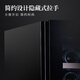 Seclusion and Fame inverter ultra-thin sideboard wine cabinet embedded red wine cabinet constant temperature wine cabinet constant temperature and humidity cigar cabinet tea beverage refrigerator built-in bar wine cabinet handle-free single temperature wine cabinet/frequency conversion/electric defogger door 41 bottles