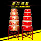 Ouyin big drum cowhide drum Chinese red dragon drum dance drum teaching rhythm drum adult children performance drum gong drum gong drum 10 inch red drum [32*17] + drum stick