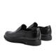 Belle black formal leather shoes men's cowhide business slip-on wedding shoes B3GK7CM1 black 39 (245mm)