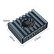 Control doble N5105 Ventilador de enfriamiento de cuatro núcleos Versión ROS ROS Soft Router Linux Control industrial de control industrial Win11 Puerto de red cuádruple con puerto serie Dual Display 4K Pantalla 4G Slot N100 16g Memoria + 256g Estado sólido G31 Modelo de ventilador gris N6210 M.2-I226 Network Network