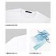 Hla Hailan Home [exclusivamente para la marca] Camiseta de manga corta para la camiseta del cuello redondo de algodón de verano para hombres