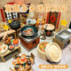 Jihuang mini cocina juego completo de regalos de cumpleaños de cocina y cocina de cocina reales