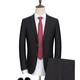 Haipaihaoyu Sett Sil's Slim Small Suit Format Business Format micro-étraction du marié Groom's Groom's Wedding Groom 1695 Black [Costume + pantalon] 2xl (180) Recommandé 130-145jin [Jin est égal à 0,5 kg]
