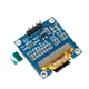 Throwing stones OLED display module 0.91/0.96/1.3 inches HD development board display blue/white/yellow blue optional 0.96 inches blue 4P 1 box