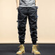 Jeep Spirit Work Hosen Herren Frühling und Herbst Neue Modemarke Hosen Jugend Casual Fashion Loose Sports Lange Hosen 679 Black 32
