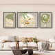 
Sense painting cream style living room decoration painting modern simple sofa background wall hanging painting Fulu triplet 2025 new mural JD13588 left and right 50*70 middle 90*70 crystal porcelain diamond-inlaid aluminum alloy gold frame