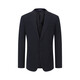 Youngor Cost-effective Wool Suit Men's Autumn Wool Comfortable Unisex Men's High-End Slim Suit for Wedding, Navy Blue 175B 175/96A