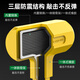 Shengda rubber hammer rubber hammer for floor tile installation and decoration knocking hammer shockproof without damaging the wall multifunctional household 1LB double plastic-coated non-elastic hammer