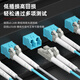 诺可信（Nokoxin）电信级铠装OM3万兆多模双芯光纤跳线LC-LC 铠装抗弯曲防鼠机房工程专用跳纤尾纤 铠装OM3万兆多模双芯LC-LC(50/125) 10米