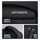 Siete Wolves New Mochila Mochila para hombres Bolsa de viaje al aire libre Commuting Baress Breat-Distance Travel Bag Black