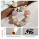 Xinshe New Bodhi Root Charcoal Cat Claw Nette Mobilfunkkette Paar Handy Hülle Lanyard u Disk Anhänger Schlüsseltaste Frauen Anhänger für Frauen