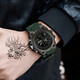 [Cadeau incontournable pour le début de la saison scolaire] Raelli Electronic Watches for Men Students, Fashion and Fashion Teenagers Outdoor Sports Multifinectional Sports Lumineux Affiche électronique Electronic pour les élèves du secondaire, Cadeaux d'anniversaire des étudiants pour 739. Black and Bleu