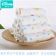Disney Diaper Cotton Diaper Newborn Baby Mustard Meso Cloth Baby Gauze Diaper Ring Washable Supplies Cotton 20 Pack Rectangle White 6 Layers L
