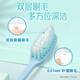 Haolai (DARLIE) (formerly black) toothbrush Soft bristle toothbrush fine bristle gum protection family combination toothbrush with tooth stains tone toothbrush adult soft silk 6 pieces