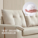 Quanyou Home Technology Fabric Sofa Living Room Simple Modern Cream Style Large Apartment Guifei Side Corner Sofa