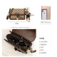 
Casella KourzCK light luxury bag women's bag 2025 new shoulder bag women's crossbody bag birthday Valentine's Day gift for girlfriend, coffee color [on the same day/the next day]