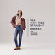 Levi's李维斯冬暖系列24秋季新品女士724高腰直筒牛仔裤