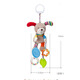 Bbsky Animal Wind Chime Anhänger Baby Spielzeugplüsch kann Babybettanhänger kauen
