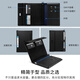Passport bag ID card bag RFID anti-theft multi-function passport clip overseas travel ticket clip black