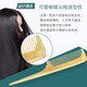 易磊臣儿童梳子尖尾梳尖头梳天然牛角梳女孩造型梳宝宝梳分发安全舒适 黄牛角尖尾造型梳(单把)无礼盒