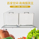 Refrigerador Zhigao Comercial Gran capacidad Gran capacidad Comercial totalmente refrigerado y refrigerado Eficiencia energética de primer nivel que ahorra energía y ahorro de potencia Eficiencia energética de primer nivel 丨 Masivo enorme capacidad 丨 Ahorro de energía 728L