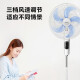 AIRMATE five-blade household remote control electric fan large air volume shaking head floor fan energy-saving light sound timing fan vertical fan FS40103R