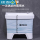 Mop pool balcony small ceramic washing mop pool desk-controlled mop pool household bathroom square automatic drain 34 cm manual drain (see picture 2)