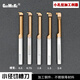 Oimg Wolframstahl kleiner Durchmesser Messer Innere Loch Rillenmesser Legierung Erdbebenwiderstand kleiner Loch Haken Rillenmesser Edelstahlstahl Teile Innere Loch Klemmrille Messer ZGC4B15L12124 Breite 15