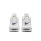Nike (NIKE) official boys and girls UPTEMPO big children's sneakers autumn retro basketball style cushioning DH9719 100 white/deep dark blue/white/deep dark blue 40