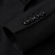 Shanghai Haoyu Ten Piece Suit Suit Men's Slim Business Formal Wear Interview Professional Wear Groomsmen's Wear Wedding Dress Black Two Buttons Free Shirt Tie Belt Brooch 160A Recommended 40-45KG